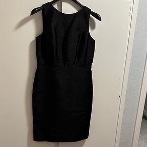 NWT Talbots Silk Black Sleeveless Dress